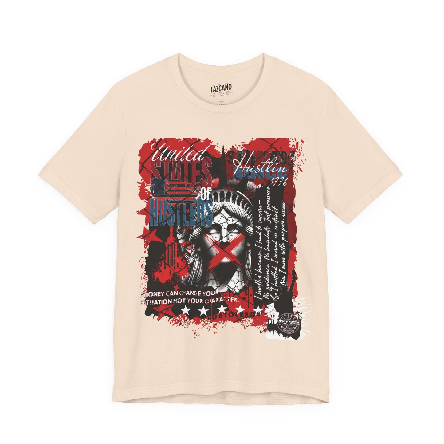 Muted Freedom Tee - Hustolerso **Limited Edition Tee**