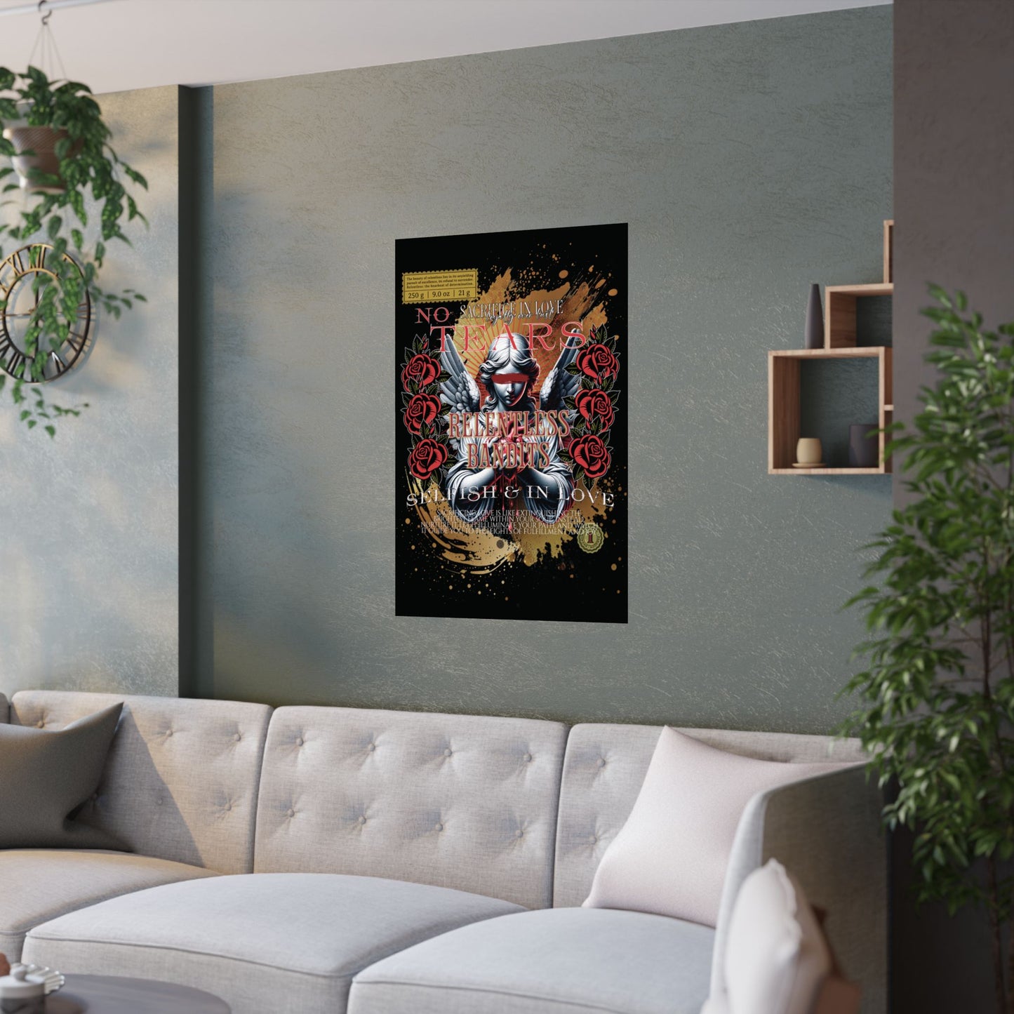 Relentless Bandits; Loyalty Over Lust Wall Art