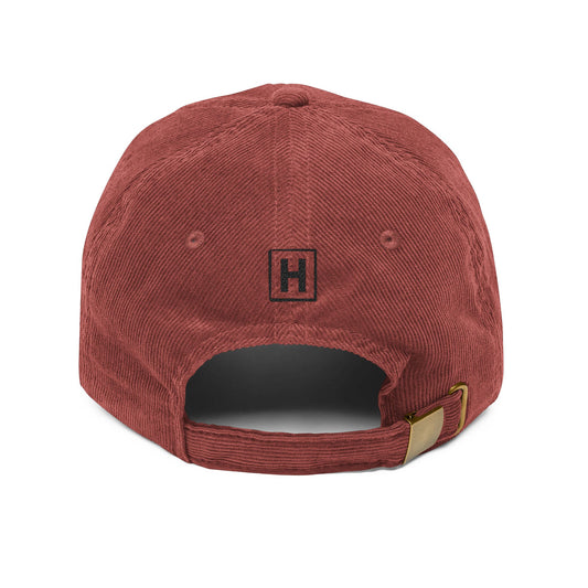 Hustoleros Relentless Vintage Corduroy Cap (Embroidery)