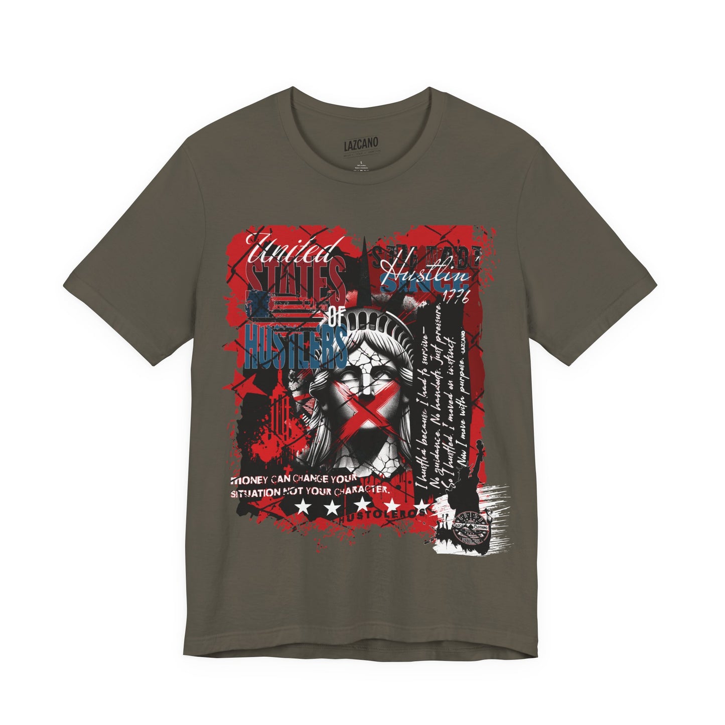 Muted Freedom Tee - Hustolerso **Limited Edition Tee**