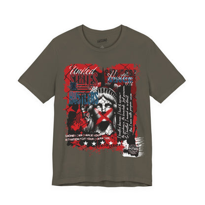 Muted Freedom Tee - Hustolerso **Limited Edition Tee**