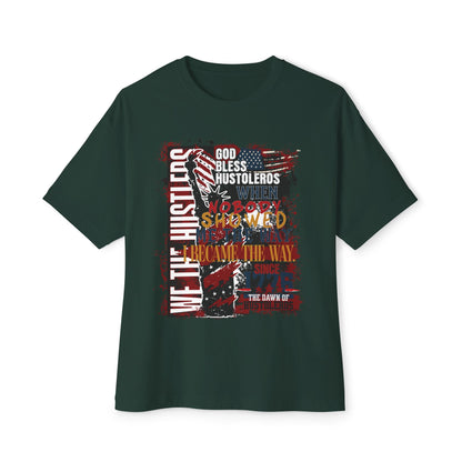 God Bless Hustlers – “We The Hustlers” Oversized Boxy Tee