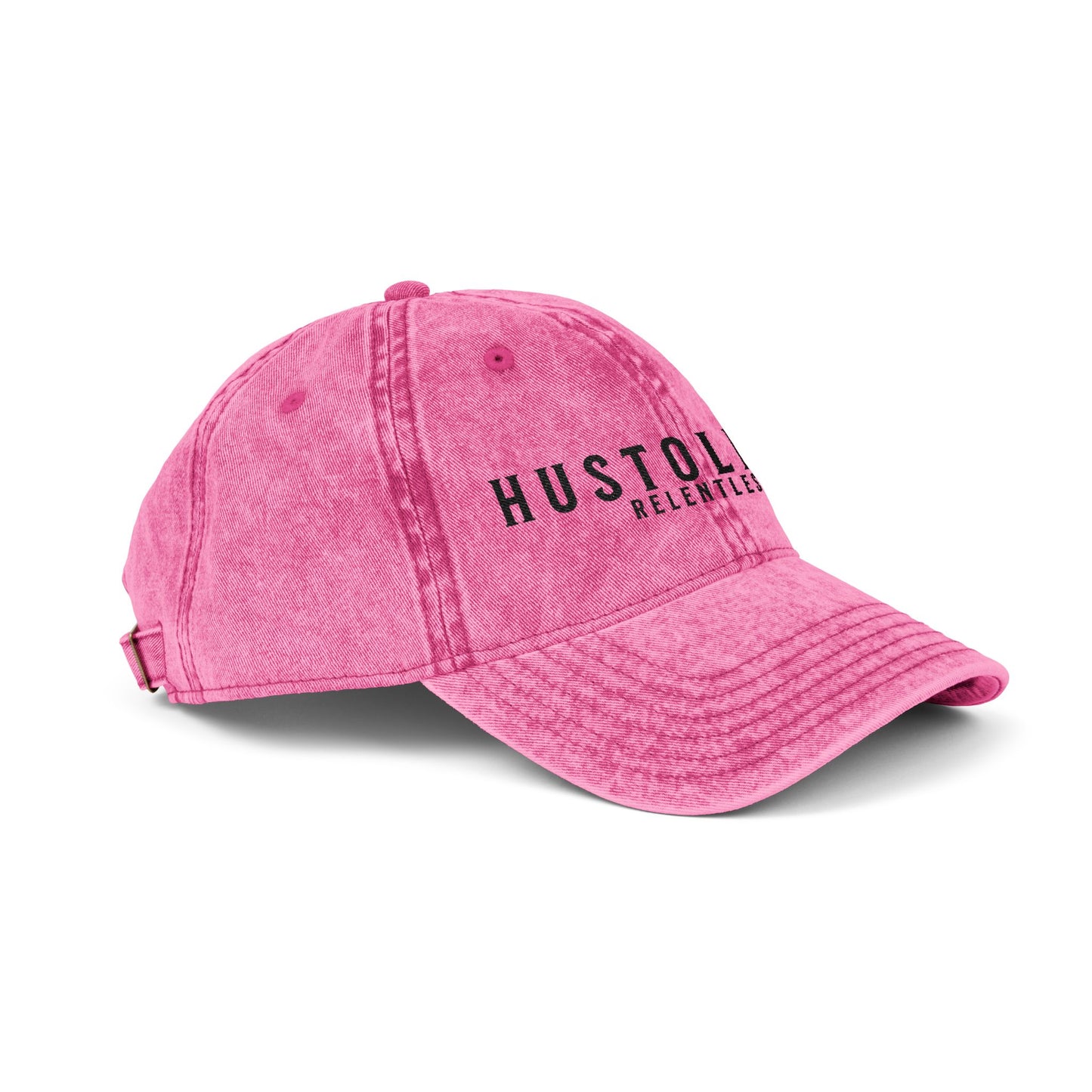 Hustoleros Vintage Distressed Embroidered Cap